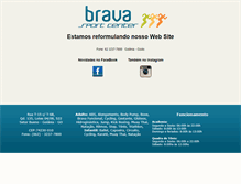 Tablet Screenshot of bravasport.com.br